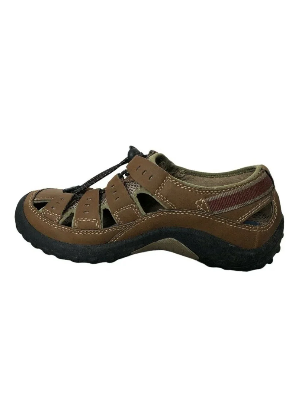 Dockers Water Sports Shoes Mens 7M Lookout Rust Slip-On Sandals Fisherman